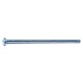 Midwest Fastener 1/4"-20 x 6 in Phillips Pan Machine Screw, Zinc Plated Steel, 25 PK 54749